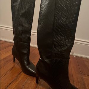 Calf length boot for women